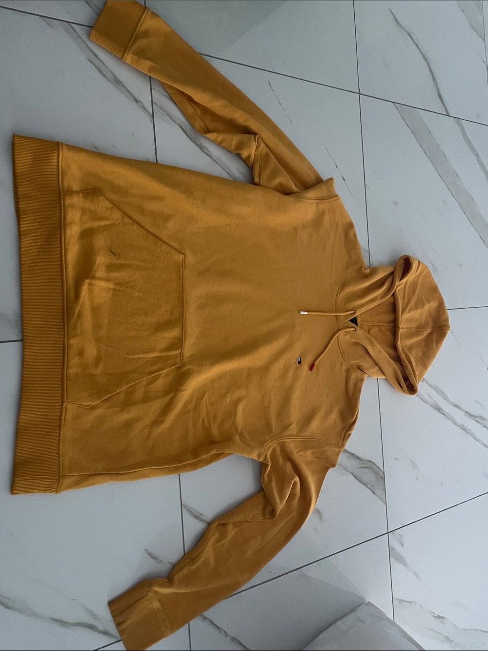 Tommy Hilfiger Mustard Hoodie Pullover
